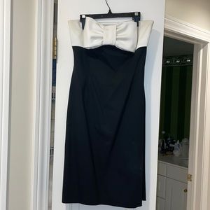White House | Black Market Strapless Dress